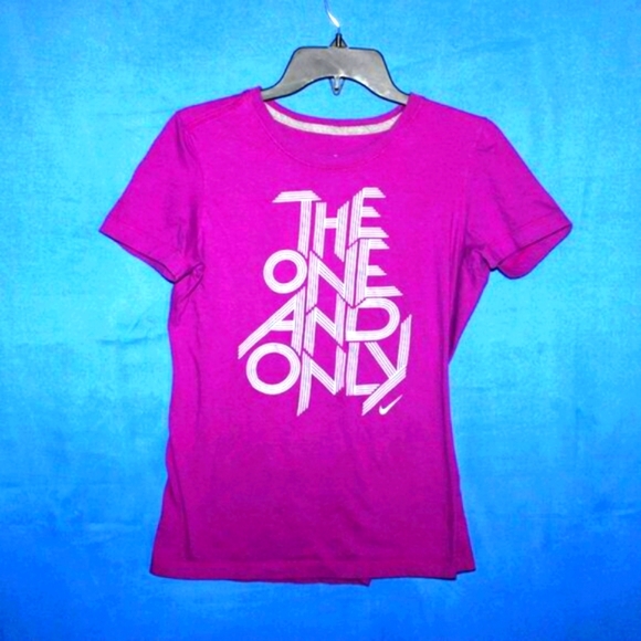 Nike Purple "The One And Only" Slim Fit T-Shirt L - Picture 1 of 4